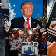 Bob Dylan, Donald Trump, Clintonkritiska Trumpsupportrar och Mukbang – att äta mat och sända det på internet.