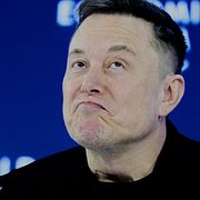 Musk i Davos 22 januari.