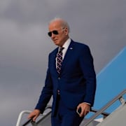 Biden/Demonstranter i Israel. AP