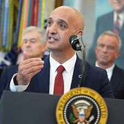 Arkivbild. Novo Nordisks vd Mike Doustdar.