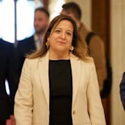 Enligt Iratxe García Pérez finns det en bred majoritet för att pausa avtalet. 