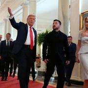 Zelenskyj och Trump.