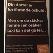 Taxijakts annons i Norrköpings-Magazinet.