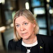 Socialdemokraternas Magdalena Andersson