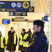 Polisen på Bromma flygplats