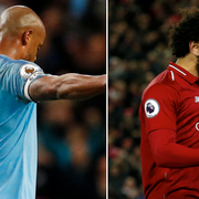 Vincent Kompany och Mohamed Salah – två av lagens nyckelspelare i år.