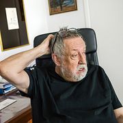 Leif GW Persson i Stockholm, 2025.