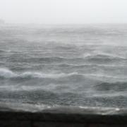 Arkivbild: Ett stormigt Öresund.