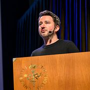 Arkivbild från mars: Nationalekonomen och professorn Gabriel Zucman i Stockholm. 