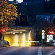 Avstängd tunnelnedfart efter dödsskjutningen i oktober