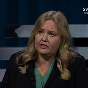 Ida Gabrielsson i Agenda-studion.