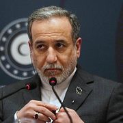 Irans utrikesminister Abbas Araghchi, fotograferad 30 januari 2026.