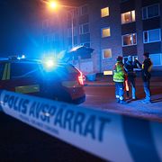 En explosion inträffade natten mot torsdagen i en trappuppgång till ett bostadshus i Johannelund i Linköping.