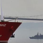 Turkiskt oljeborrningsfartyg Yavuz som ska borra utanför Cypern