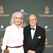 Arkivbild på Marika Lindström och Ingvar Hirdwall.