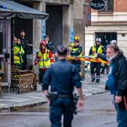 Polisinsatsen efter explosionen på Andra långgatan.