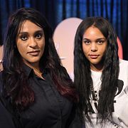 Betlehem Isaak och Danait Isaak, Dawit Isaaks döttrar. Bilden är en arkivbild från 2025.