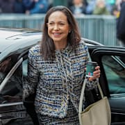 María Corina Machado i samband med utdelningen av Nobels fredspris i Oslo i december.