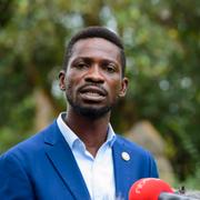 Den före detta popstjärnan Bobi Wine utmanade landets ledare Yoweri Museveni i ett kritiserat val tidigare i år.