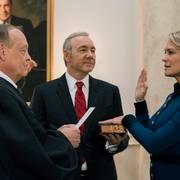 Kevin Spacey har huvudrollen i Netflix succéserie House of Cards.