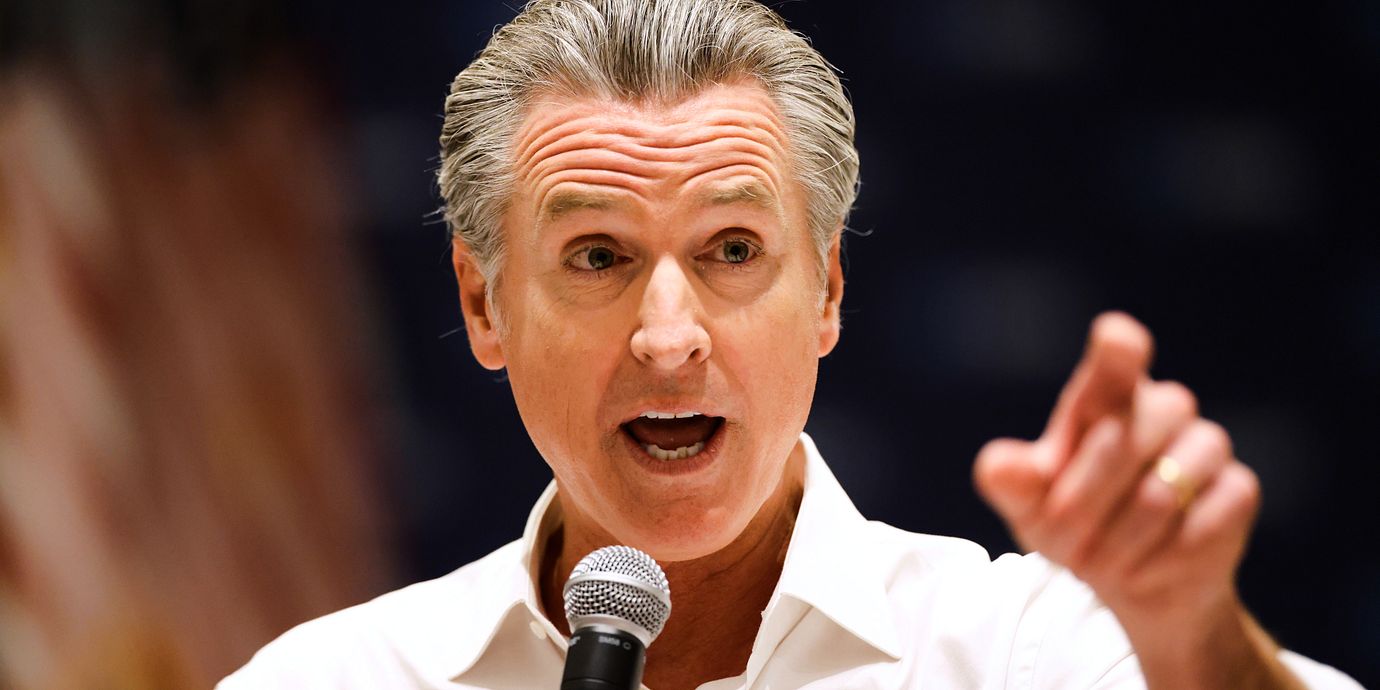 Gavin Newsom.