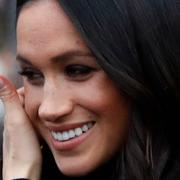 Arkivbild: Meghan Markle tillsammans med prins Harry. 