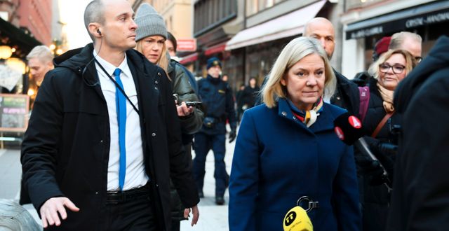 Statsminister Magdalena Andersson har stora utmaningar för att lyckas få ihop ett regeringsunderlag, menar statsvetarna. Duygu Getiren/TT