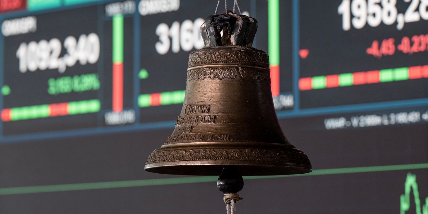 Klockan för Nasdaq Stockholm.