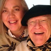 David Huddleston med frun Sarah C. Koeppe.