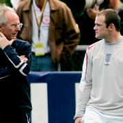 Sven-Göran Eriksson och Wayne Rooney i samband med VM 2006.