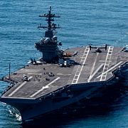 Hangarfartyget USS George H.W. Bush.