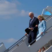 Joe Biden och hans fru Jill Biden. 