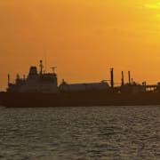 Arkivbild på ett annat fartyg utanför Venezuela. 