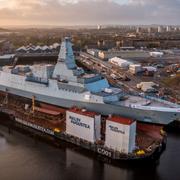 BRittiska HMS Glasgow, en fregatt av den typ Norge nu köper.