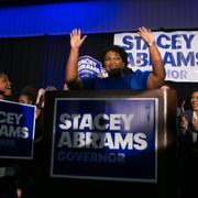 Stacey Abrams, demokraternas guvernörskandidat i Georgia.