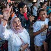 Bild från staden Rabat, 28 september. 