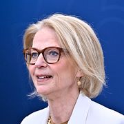 Finansminister Elisabeth Svantesson (M). Illustrationsbild.
