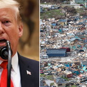 Donald Trump/Förödelsen på Bahamas.