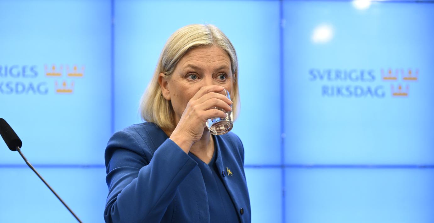 Socialdemokraternas partiledare Magdalena Andersson.
