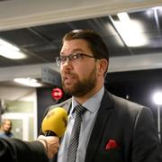 SD-ledaren Jimmie Åkesson.