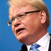 Försvarsminister Peter Hultqvist. Arkivbild.