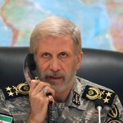 Irans högste befälhavare general Amir Hatami på en bild som släppts av den iranska militären. 