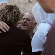 Bild från Israelannekterade Golanhöjderna, 16 juli. 