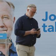 Liberalernas Johan Pehrson (L) under politikerveckan i Almedalen.