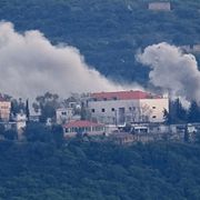 Israeliska attacker i Libanon på torsdagen.