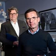 Justitieminister Gunnar Strömmer (M) och statsminister Ulf Kristersson (M).