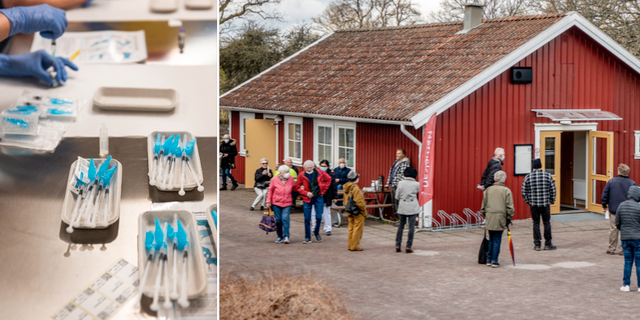 Göteborgare söker sig till småorterna för vaccintider