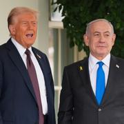 Trump och Netanyahu. 