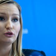 KD:s partiledare Ebba Busch Thor.