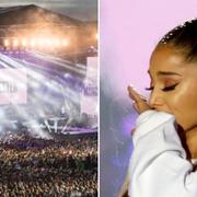 Publikhavet vid välgörenhetskonserten ”One Love Manchester”/Ariana Grande. 